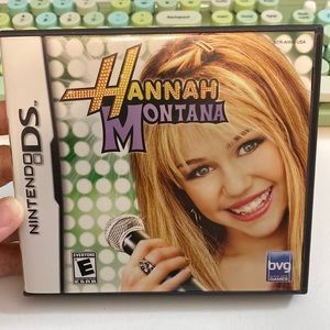 Nintendo DS “Hannah Montana” game
